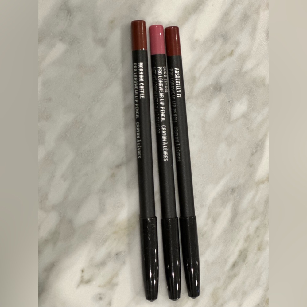 Three Mac Lip Liners